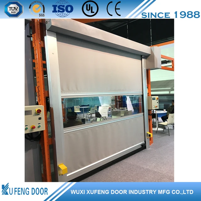 Intelligent High Speed Pvc Plastic Roll Up Door