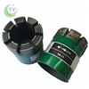 Imp. set NQ impregnated diamond core bits for rock coring