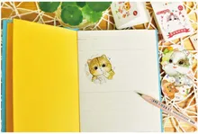 Forest New 40Pcs pack Cute Chunky Cat Diary Label Sticker Pack Decorative Mobile Stickers Scrapbooking DIY