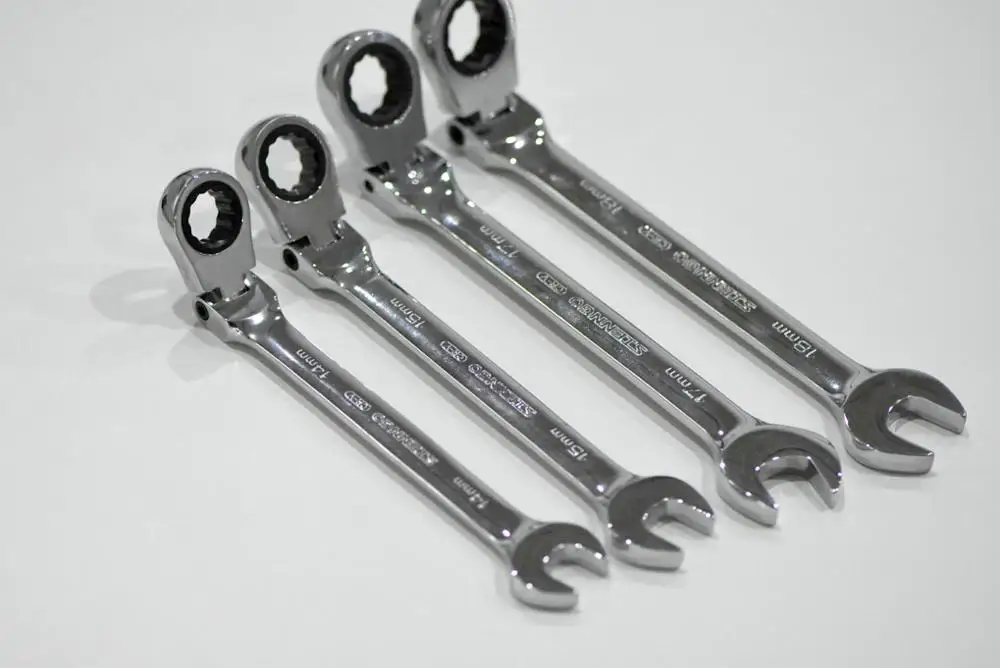 17mm Multi Ratchet Bicycle Wheels Rims Combination Spanner Set,Ratchet