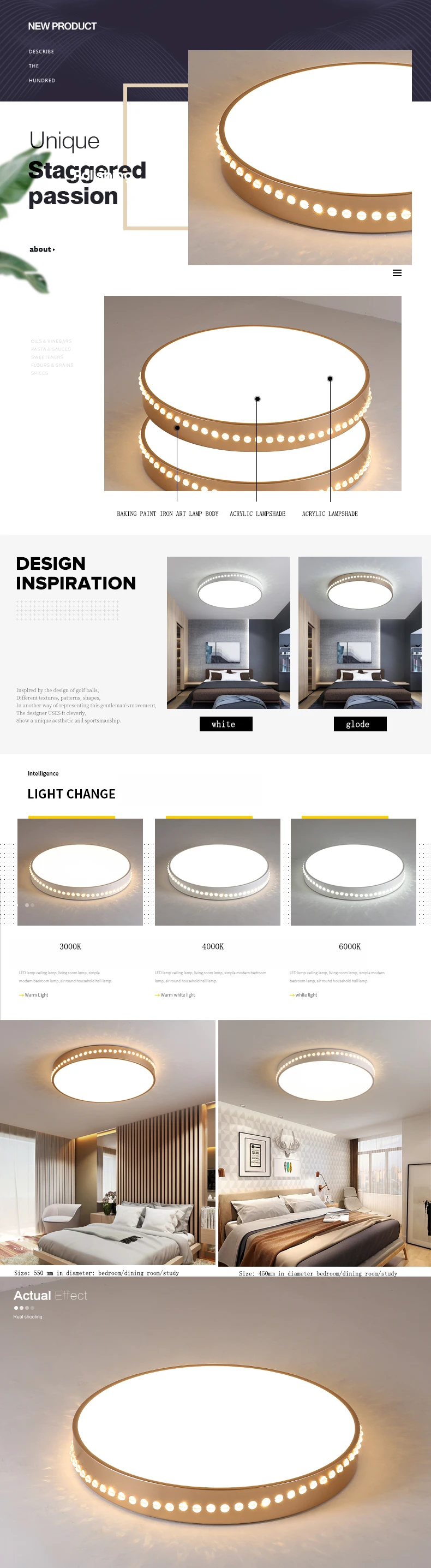 LED ceiling light ceiling lamp modern Simple For Living Room Bedroom Study Room indoor Lighting Fixture