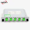 High Performance 1*4 FC APC Plug in Type 1:4 Passive Fiber Optical PLC Splitter