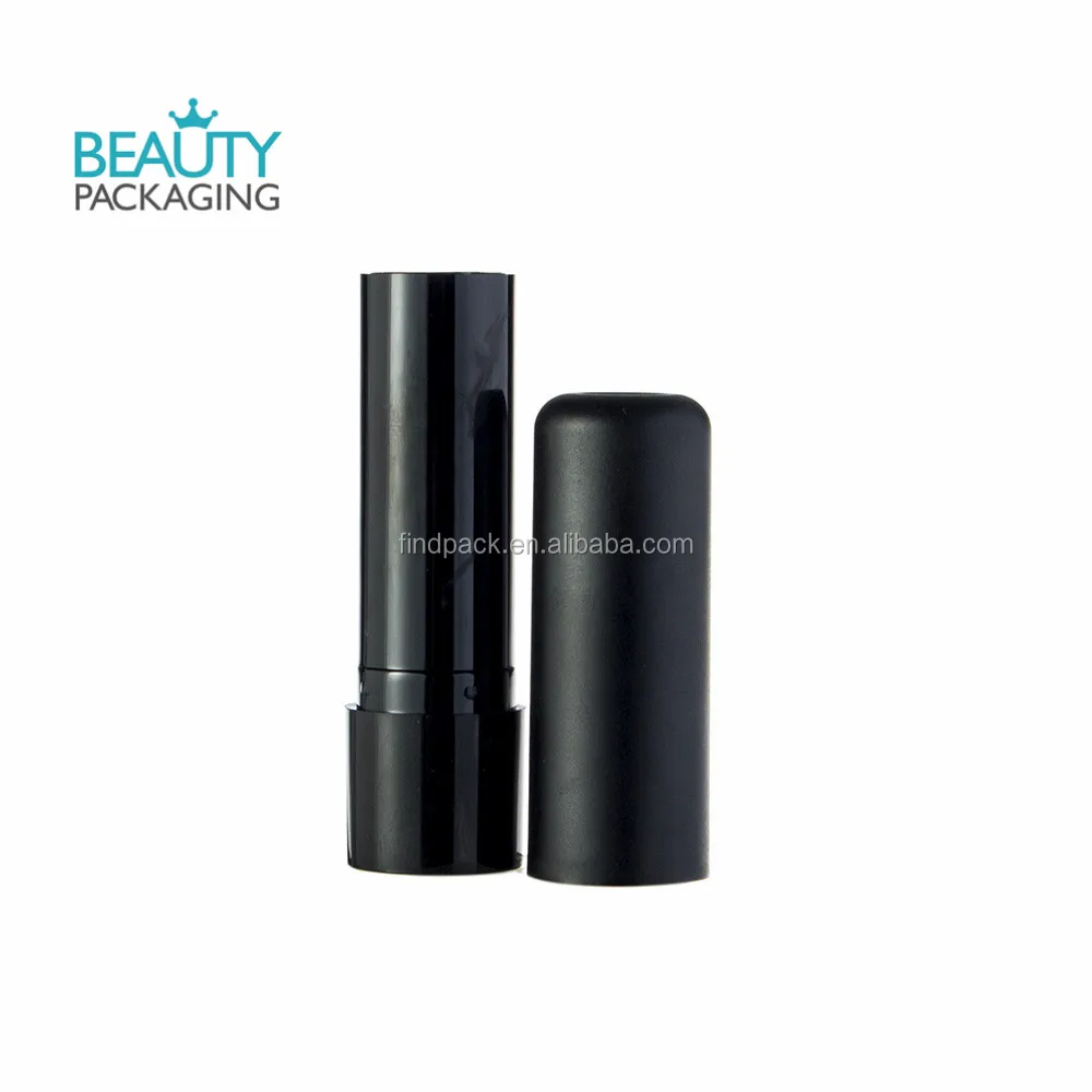5g Black Plastic Lip Balm Container Lip Balm Tube With Pp Cap Buy Lip