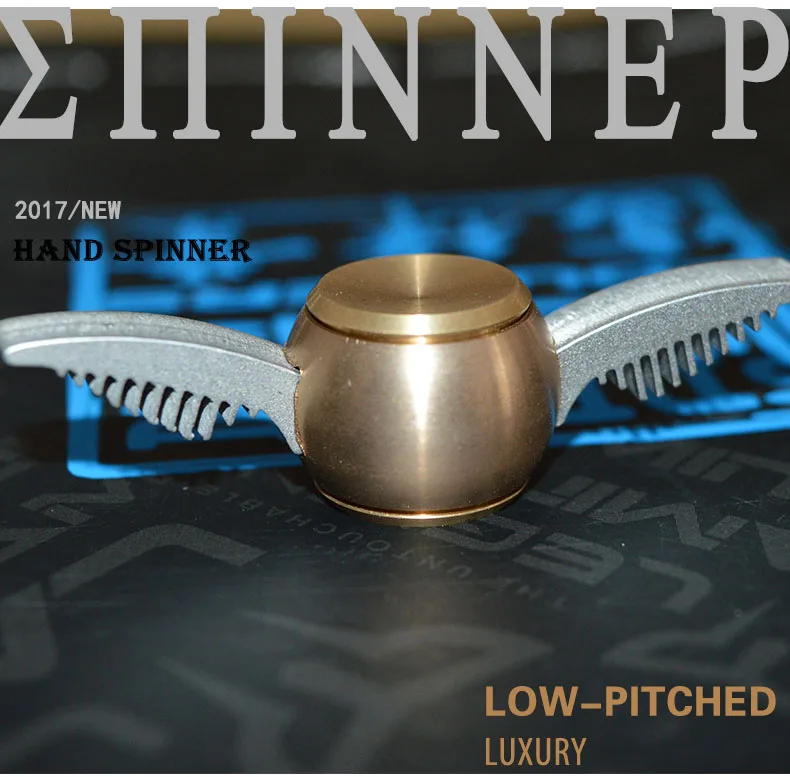Best Selling Products 2017 In Usa Cheapest Brass Gold Snitch Spinner