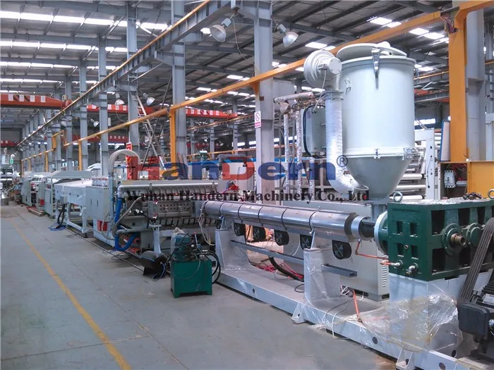 Plastic Sheet Extrusion Making Machine Pp Corrugated Plastic Sheet 