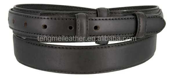western leather belts without buckles