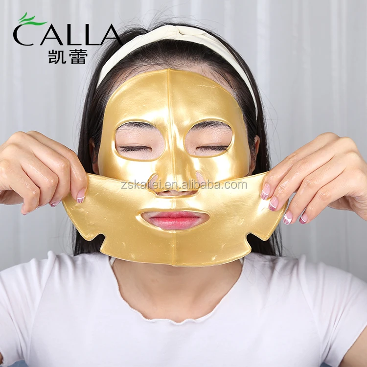 Private Label Pure 24k Gold Biocollagen Facial Mask Buy Facial Mask