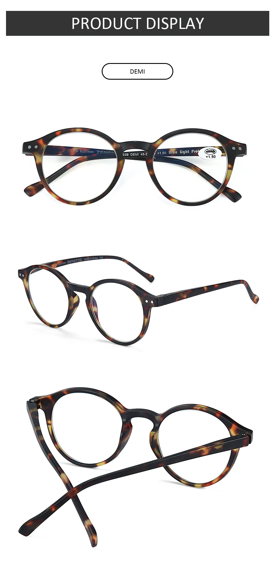 Bt4203b Slimline Reading Glasses With Case Reading Glasses Buy Reading Glasses Case,Clic