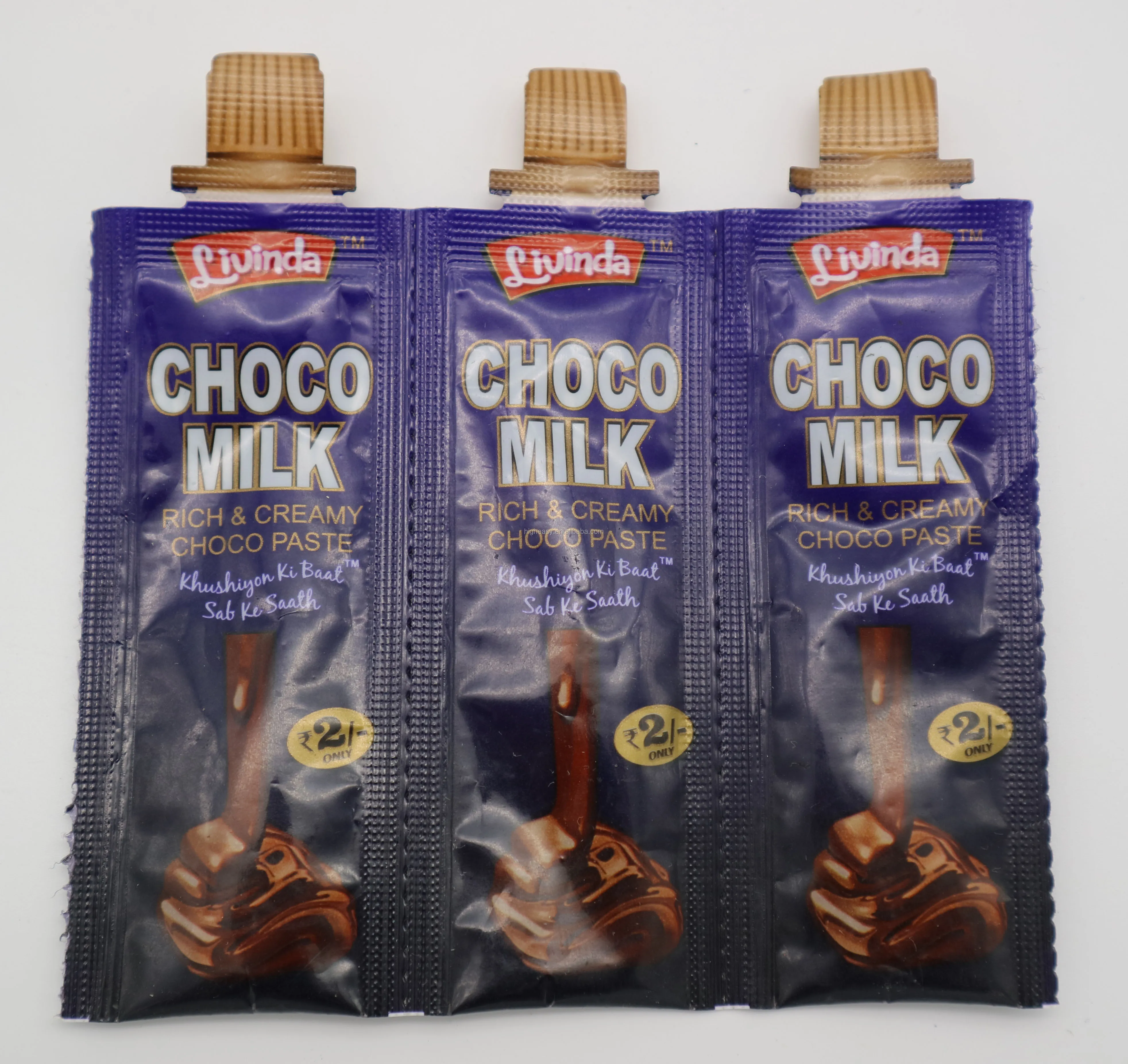 product new good quality automatic granula powder liquid paste sachet packing machine for food with round corner design-0