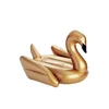 Best Selling Custom Elegant Giant PVC Inflatable Water Floating Golden Swan