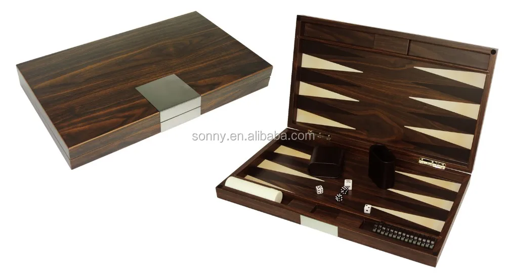 Sonny 300pcs Poker Chips Case Wooden Yellow High Glossy Casino Briefcase Box For Texas Hold Em