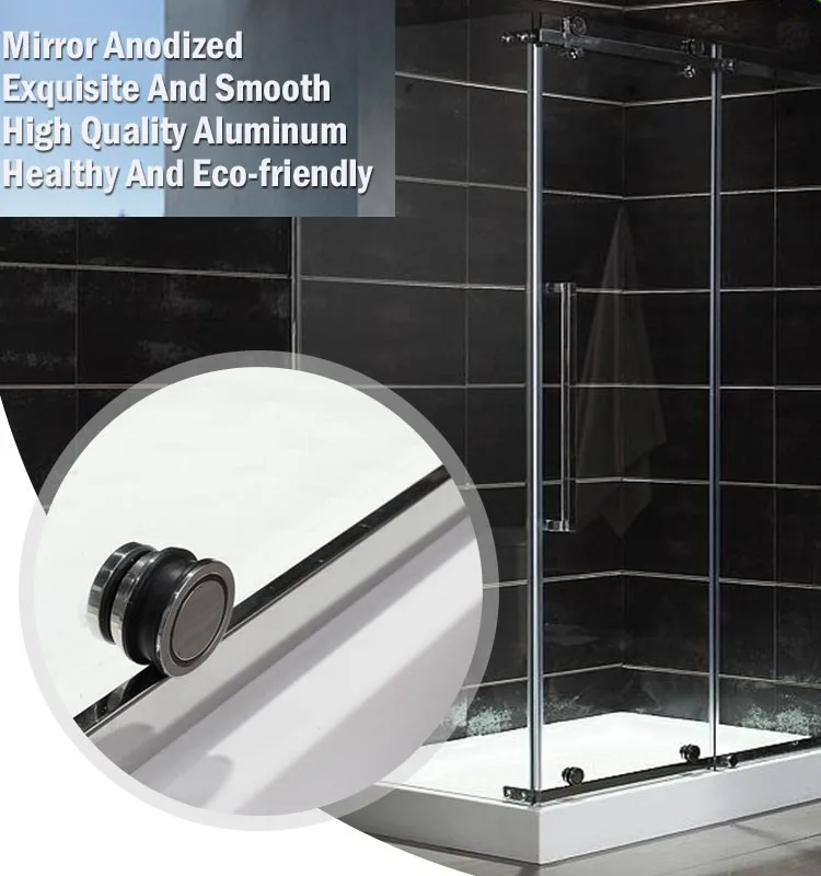 Aluminum Sliding Shower Door Bottom Track - Buy Door Bottom Track ...