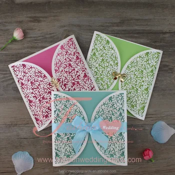 Gate Fold Amer Laser Cut Pocket Wedding Invitation Cardsican Buy