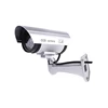 Fake Security CCTV 4 silver Fake Security Camera with 30 Illuminating LEDs