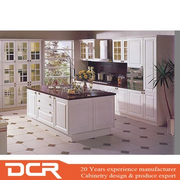 Whole Set Modular European Style Standard Size White Color Pvc Mdf