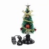 2018 New car decoration mini 12v Christmas tree with sucker