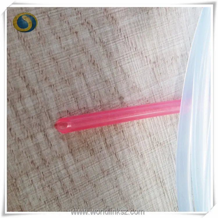 Clear food grade silicone tube
