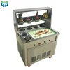 Thailand Fry Roll Ice Cream Machine Fried Cold Stone Marble Slab Top Fry Ice Cream Fried Machine
