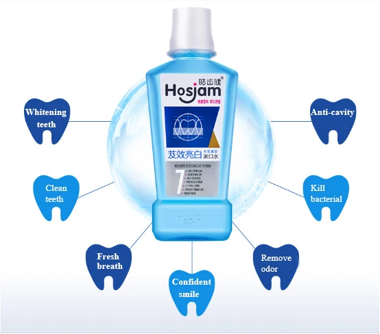 Wholesale price bulk OEM different flavour antiseptic private label liquid natural mouthwash buy from mouthwash