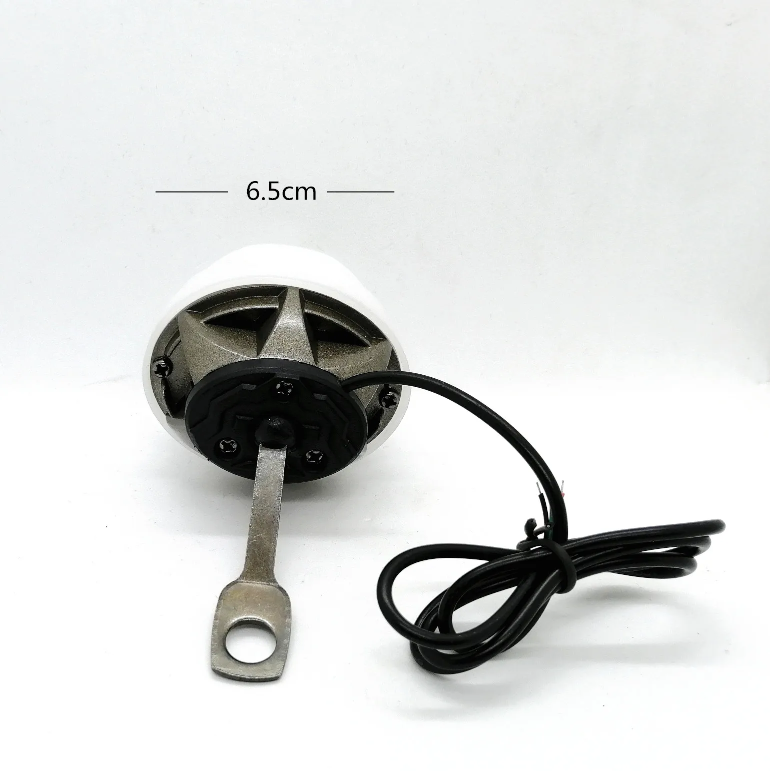 9 led motorcycle mirror light plastic 12V rgb led motorcycle headlight with flash ring factory supply