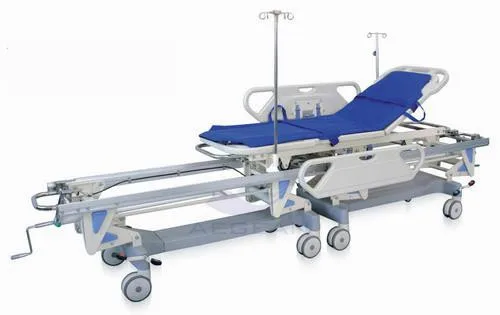 AG-HS003 Connecting system transfer equipment emergency deluxe hospital manual stretcher