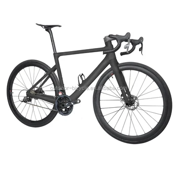 carbon frame road bike with disc brakes