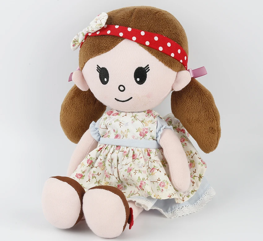 plush baby doll