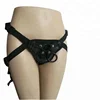 Lesbian Leather Artificial Dick Harness Hollow Strap on Pants Dildo Belt