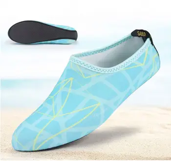 beach wet shoes