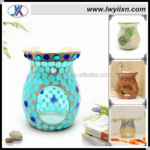 100 Wholesaler Table Centerpiece Glass Candle Holder Oil Burner