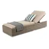 wholesale outdoor furniture aluminum pool/ seaside chaise lounge chair