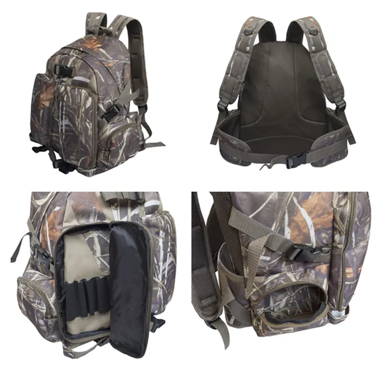 Hunting Day Packs Hiking Military Molle Multi Puprose Heavy Duty Rifle And Bow Carrying Camo