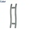 SUS304 S shaped glass door pull handle made in China