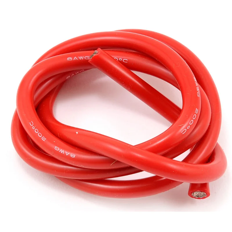 8 Awg Silicone Rubber Stranded Insulated Tinned Copper Wire - Buy 8awg ...