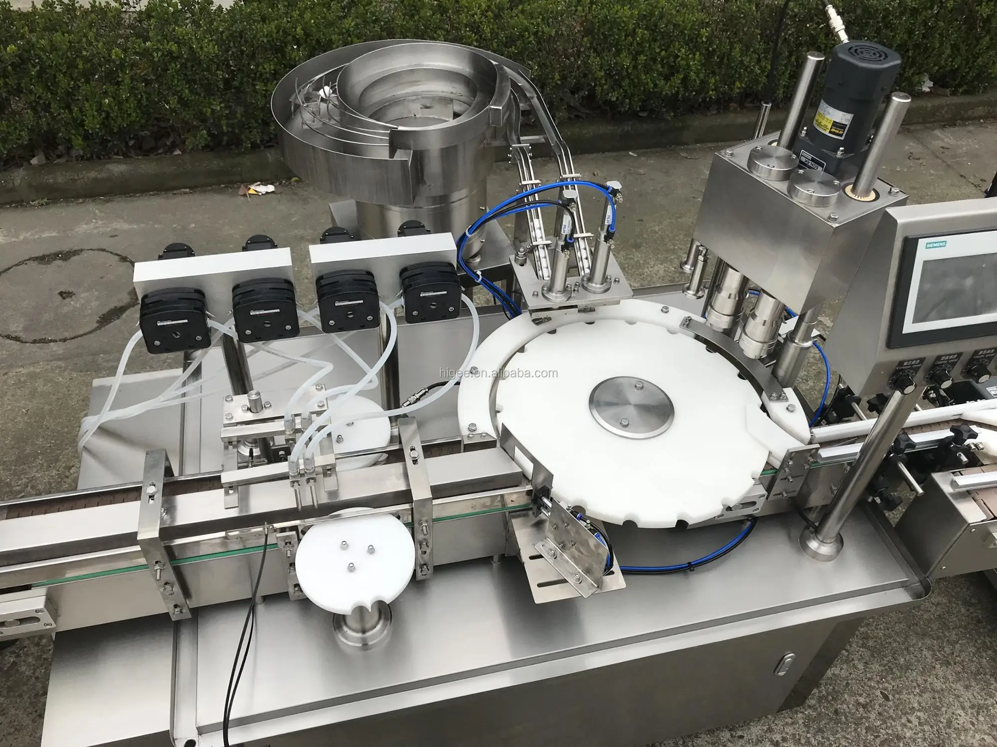 Easy cleaning essential oil peristaltic filling machine for small vial bottle filling capping labeling.jpg