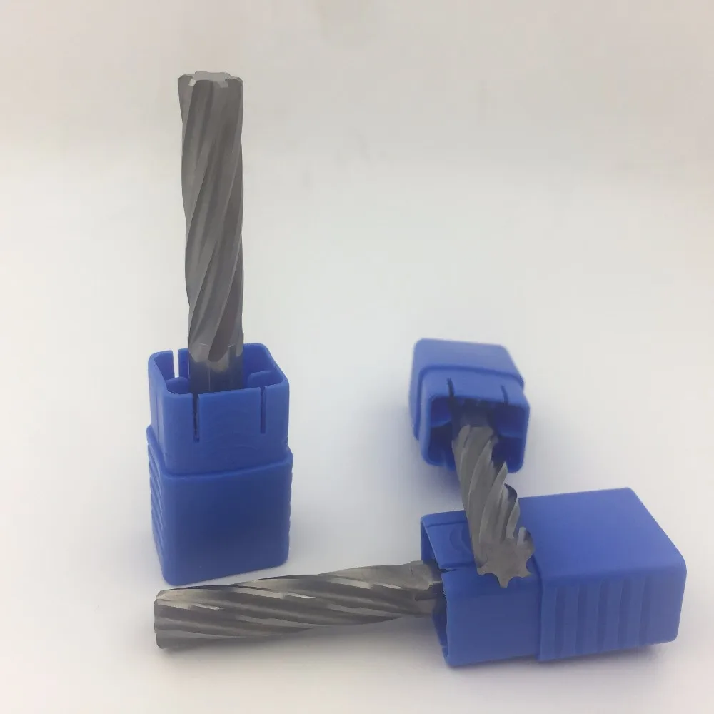 6f Solid Carbide Spiral Reamer For Aluminium Carbide Milling Cutters