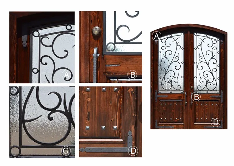 Entrada Estilo Doble Frente Diseños De Puerta De Madera Puertas