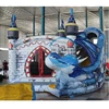 Inflatable kids jumping trampoline bouncer,indoor air play bouncy house castle