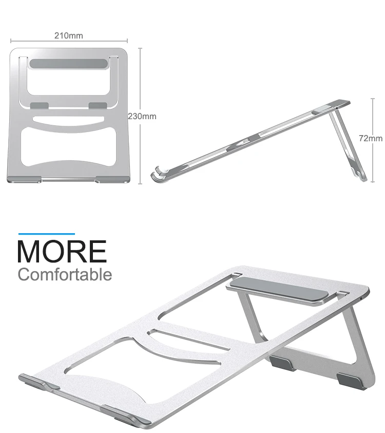 New design high quality Folding portable laptop holder notebook computer stand