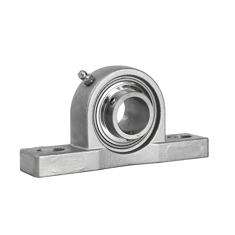 LDK beverage industry washdown SSUCP208A stainless steel mounted ball bearings with American size