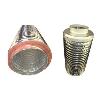 Ventilation System/ Parts Excellent Polyester Silent Flexible Duct Air Conditioner Aluminum Foil Insulated Flexible Duct