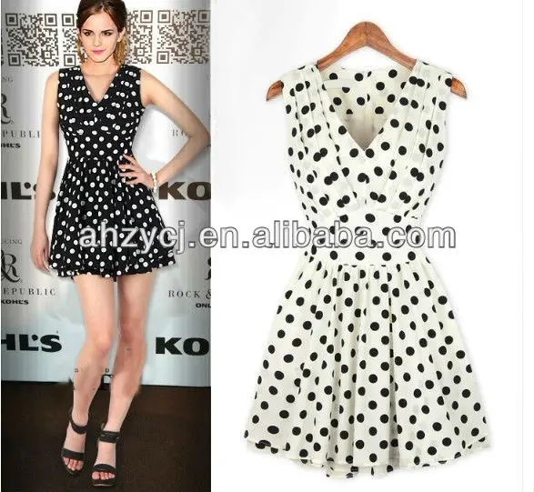 polka dot summer dresses