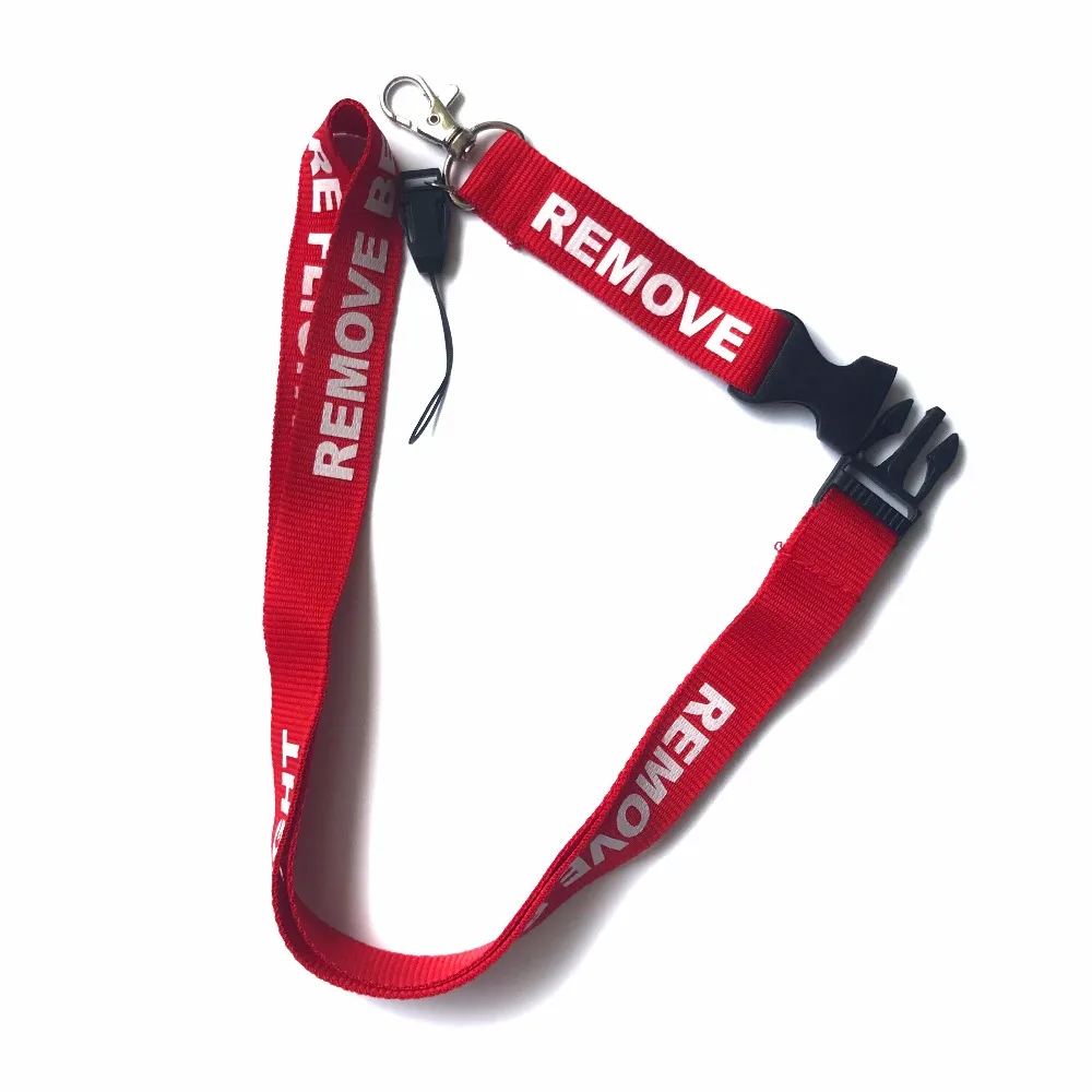 remove before flight lanyards key holder neck strap for phone card gym lanyardTI