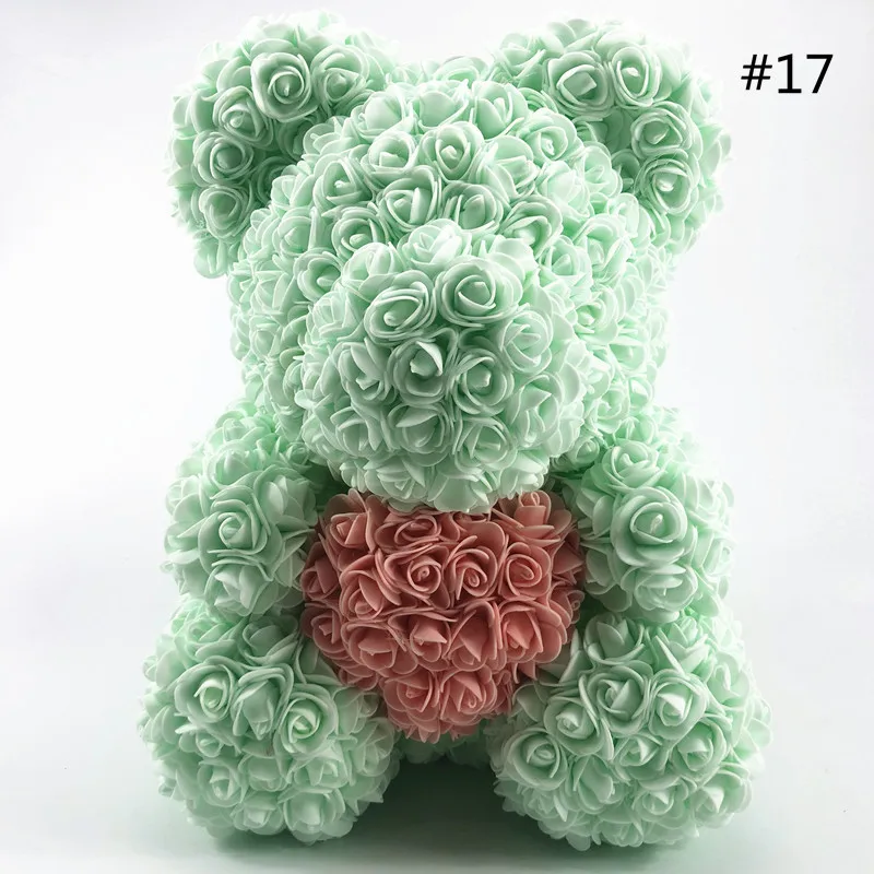 rose bear green