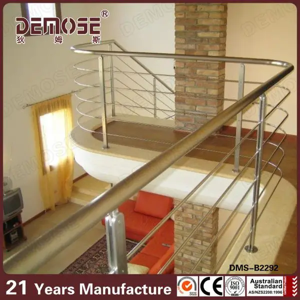 Wood Handrails For Stairs/stainless Steel Staircase ...