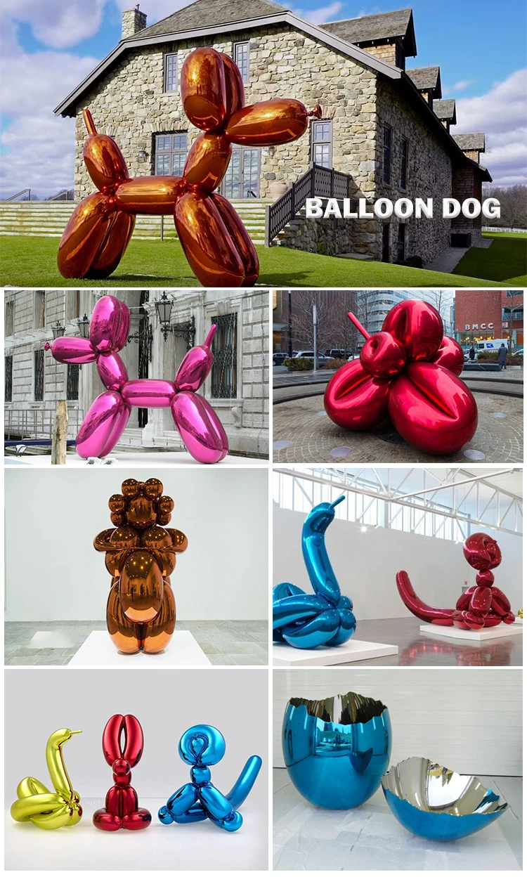 resin balloon dog