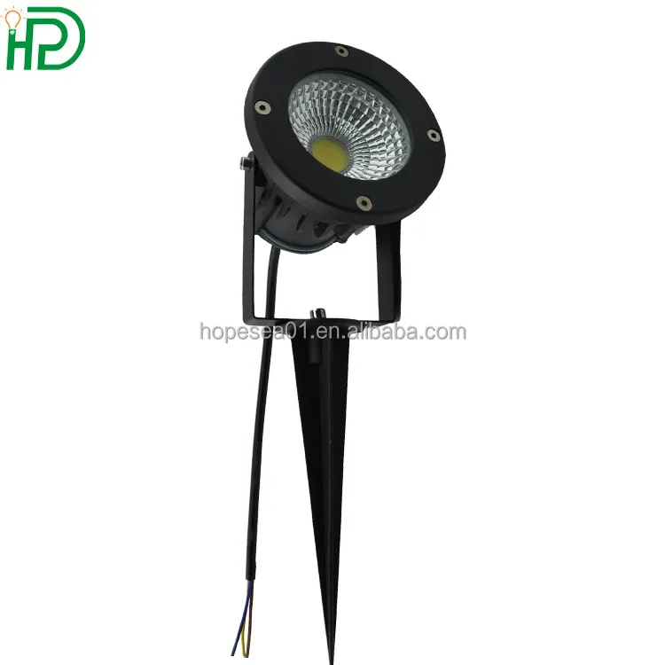 Hot sale aluminum housing DC12V or 220v 10W led garden light with spike