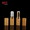 Cheap bamboo lipstick container 4.5g eco-friendly Bamboo lip pomade lipstick empty cosmetic packaging