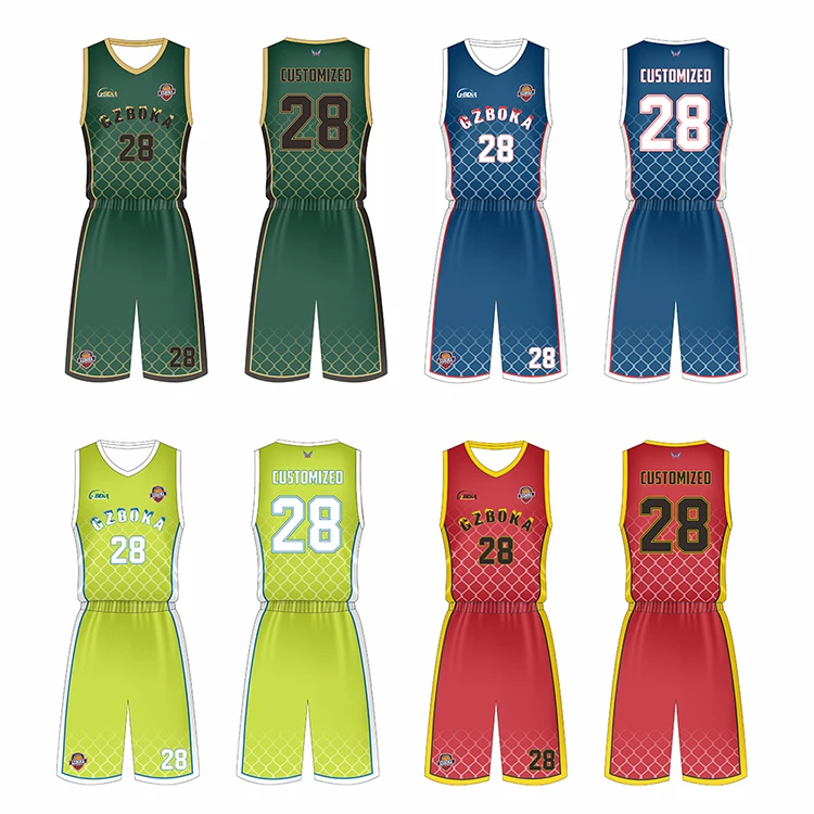 Wholesale High Quality Best Design Blank Basketball Jersey Uniform ...