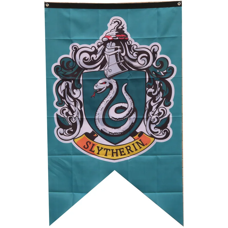 Harry Potter Hogwarts House Crests Outdoor Flag (30